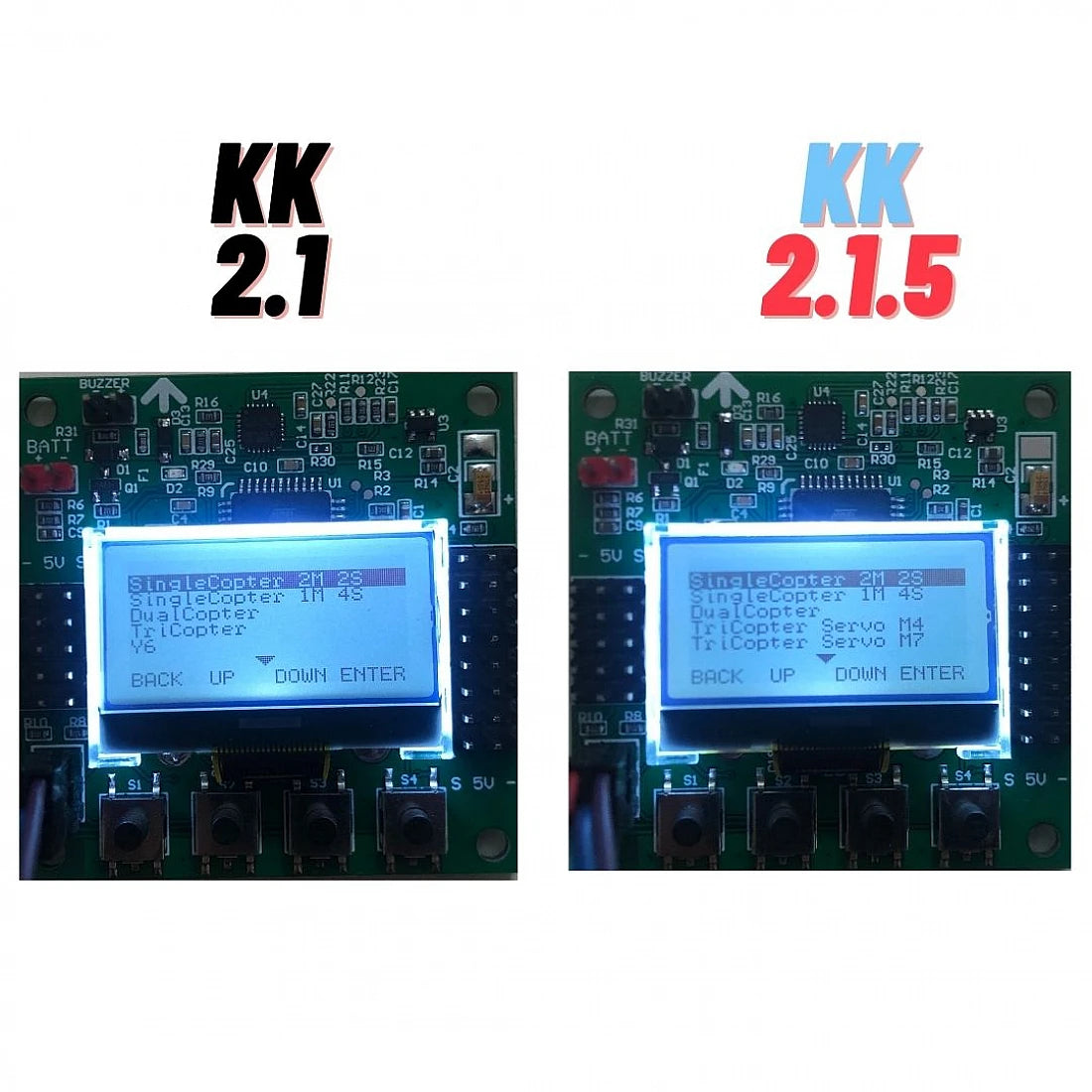 KK2.1.5 LCD Flight Controll Board for FPV Racing Drone | e | kk flight controller