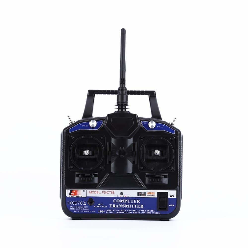 FlySky CT6B 2.4GHz 6CH Transmitter with FS-R6B Receiver