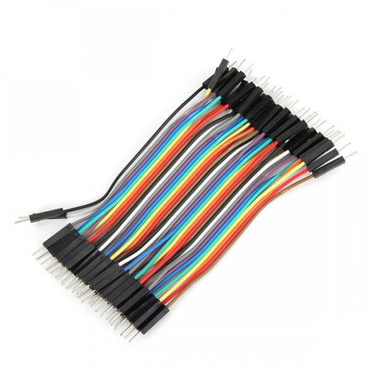 20cm Male To Male Jumper Cable Wire For Arduino - 40pcs