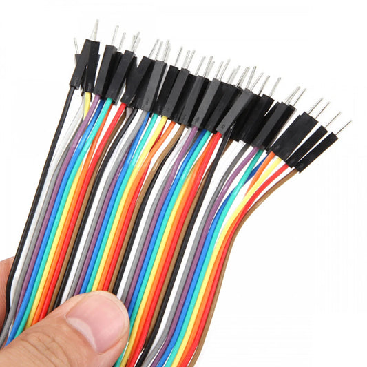 20cm Male To Male Jumper Cable Wire For Arduino - 40pcs